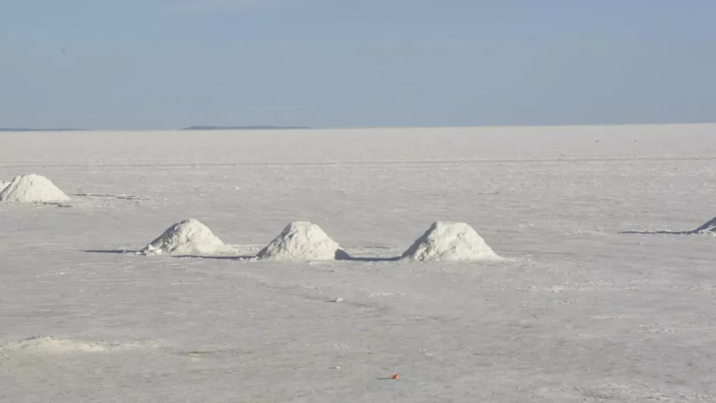 El salar de Uyuni, en Bolivia, es la reserva de litio más grande del planeta. Foto: Iván Paredes.